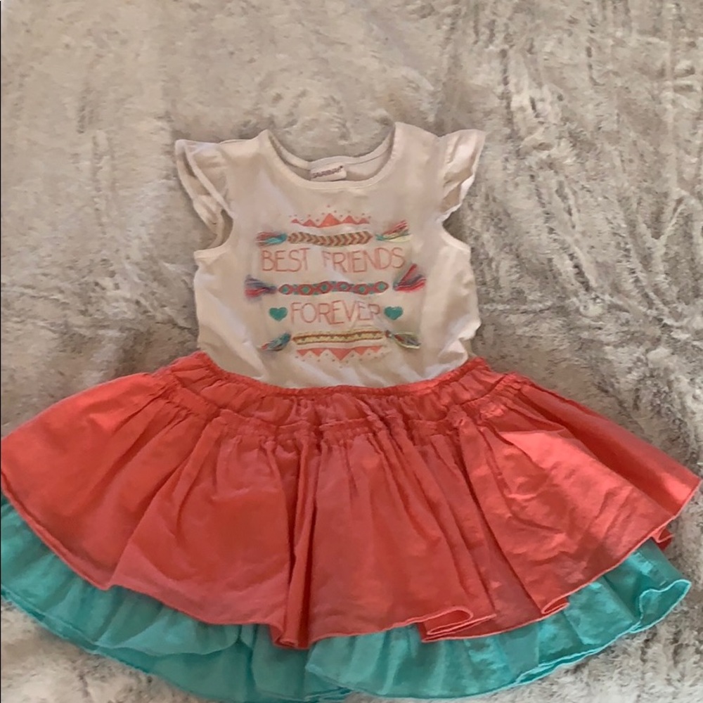💥 2 for $15 💥 Ruffly Best Friends dress